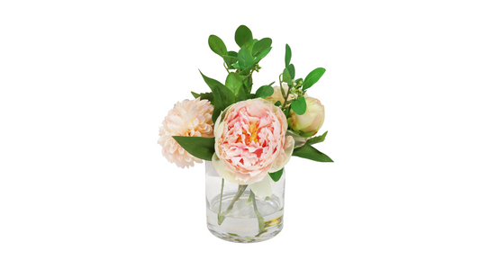 PEONY & POM POM ARRANGEMENT-  Limited Edition x Natasha Rocca Devine (NRD8)