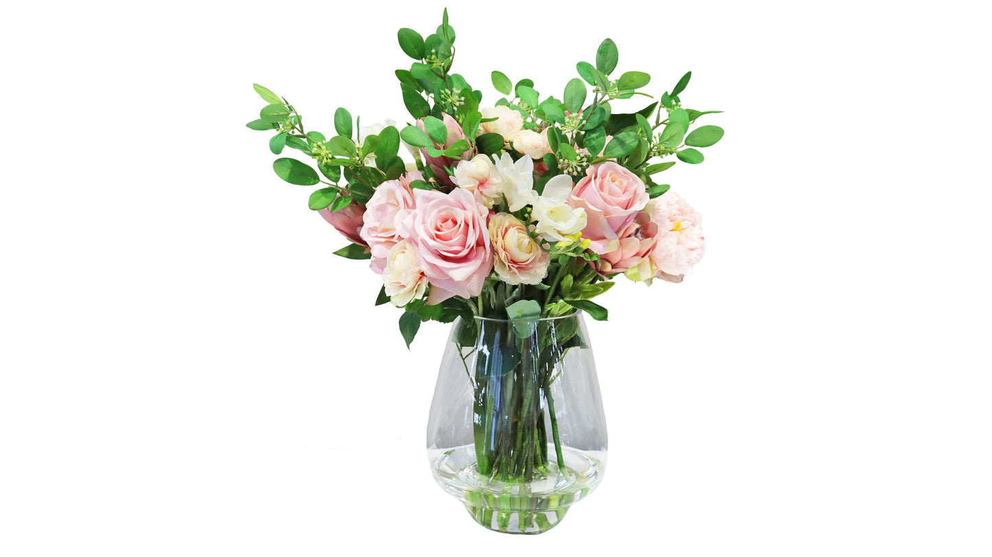 MIX ROSE & PEONY ARRANGEMENT LARGE -  Limited Edition x Natasha Rocca Devine (NRD1)